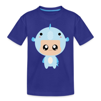 Thumbnail for Kid’s Bobbly Pisces Premium Organic T-Shirt - royal blue