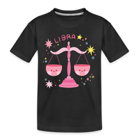 Thumbnail for Kid’s Pinky Libra Premium Organic T-Shirt - black