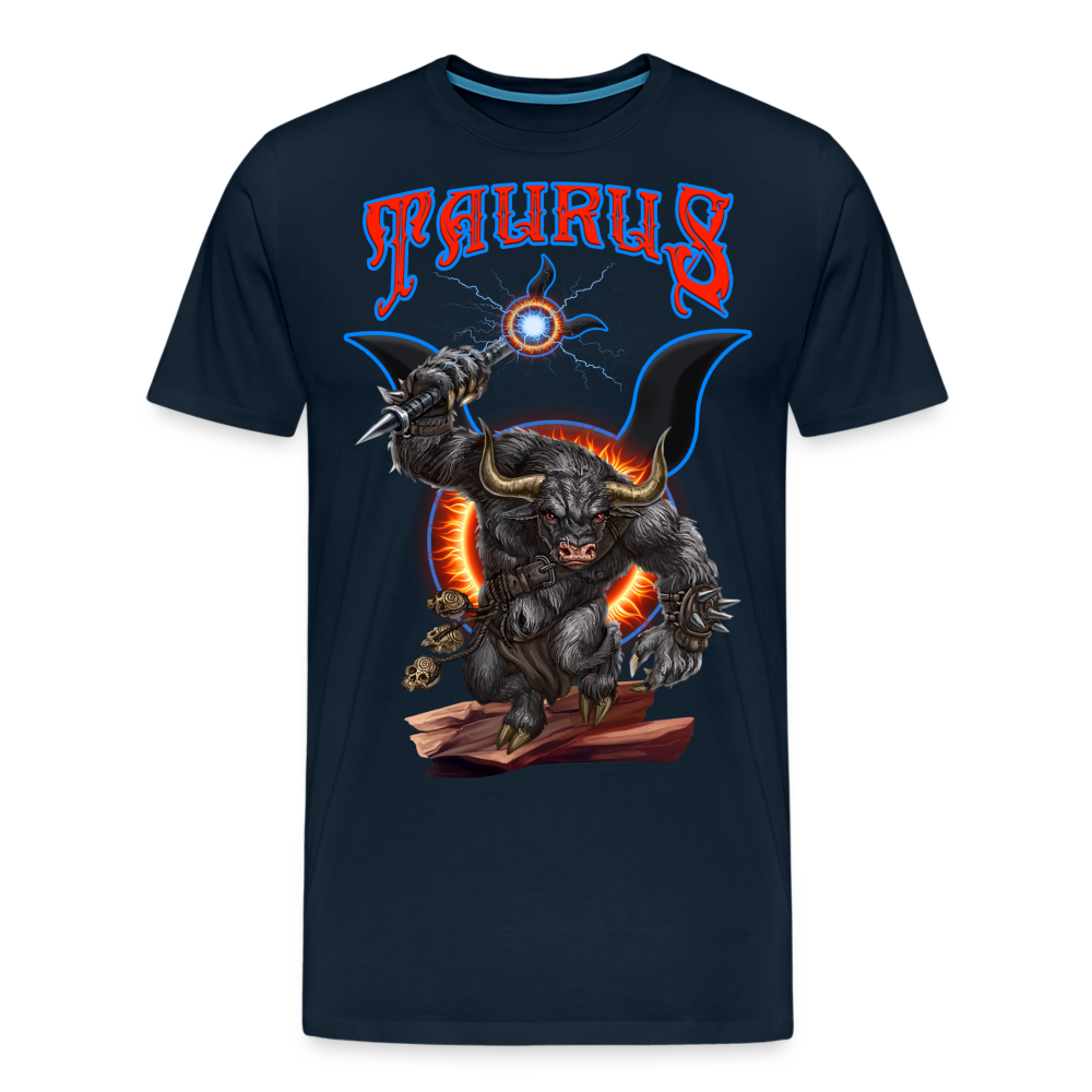 Men's Astral Taurus Premium T-Shirt - deep navy