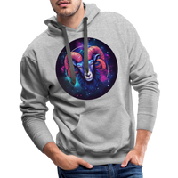 Thumbnail for Men’s Magic Aries Premium Hoodie - heather grey