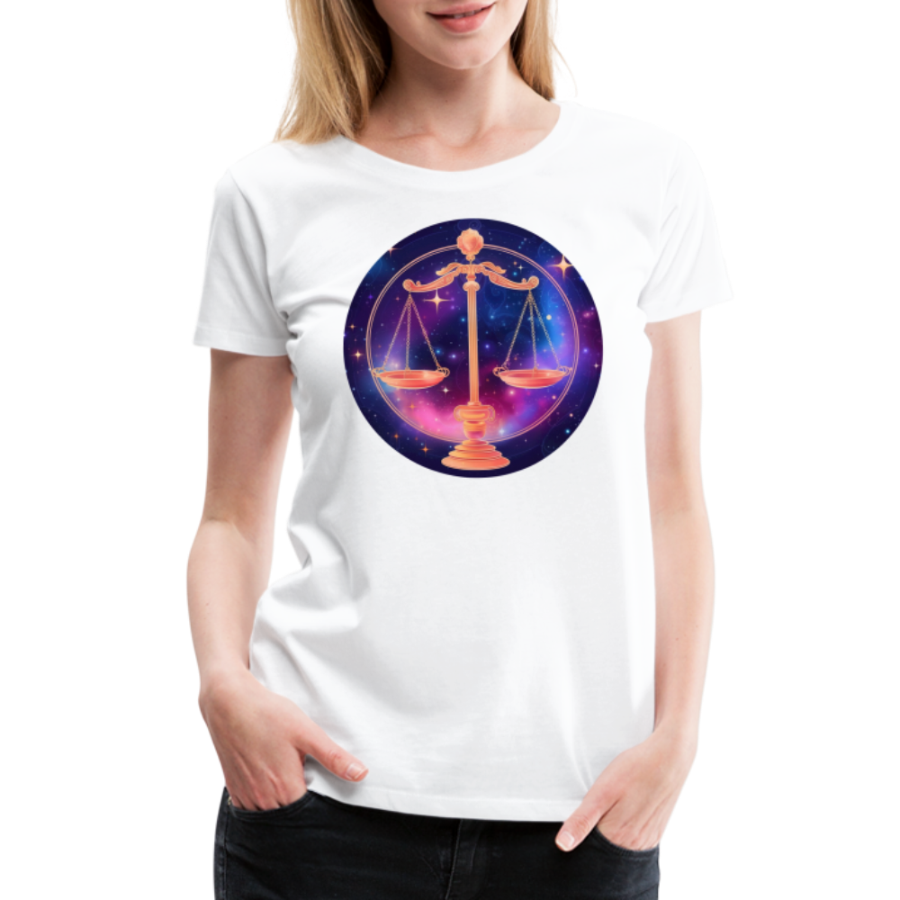 Women’s Magic Libra Premium T-Shirt - white