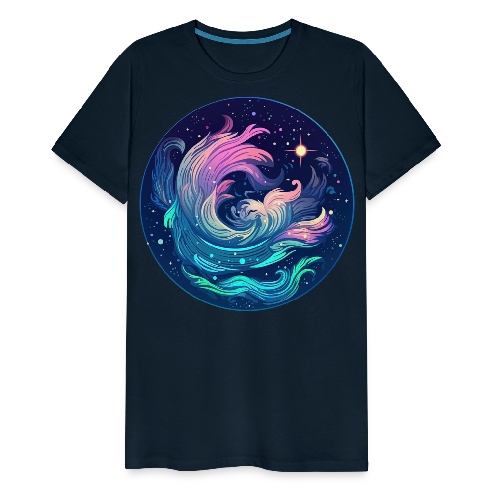 Men's Magic Aquarius Premium T-Shirt - deep navy