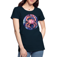 Thumbnail for Women’s Mythical Cancer Premium T-Shirt - deep navy