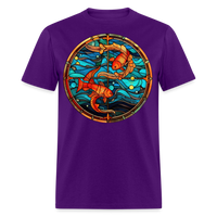 Thumbnail for Men's Mosaic Pisces Classic T-Shirt - purple