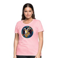 Thumbnail for Women’s Mythical Capricorn Premium T-Shirt - pink