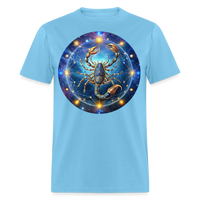 Thumbnail for Men's Symbol Scorpio Classic T-Shirt - aquatic blue