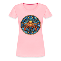 Thumbnail for Women’s Mosaic Cancer Premium T-Shirt - pink