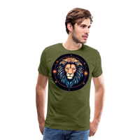 Thumbnail for Men's Magic Leo Premium T-Shirt - olive green