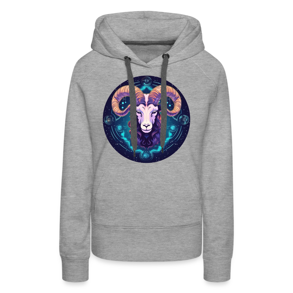 Women’s Magic Capricorn Premium Hoodie - heather grey