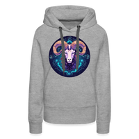 Thumbnail for Women’s Magic Capricorn Premium Hoodie - heather grey