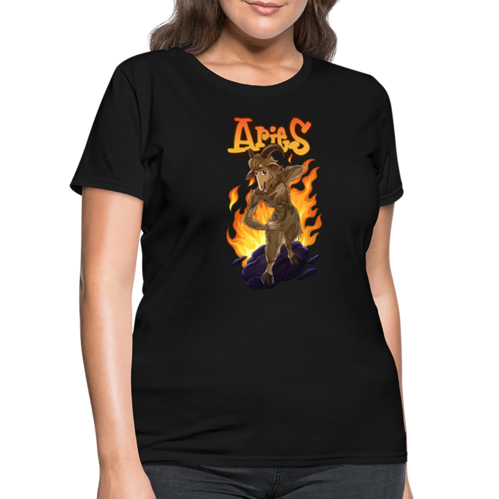 Women's Aries Narihndrab T-Shirt - black