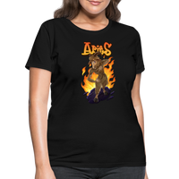 Thumbnail for Women's Aries Narihndrab T-Shirt - black