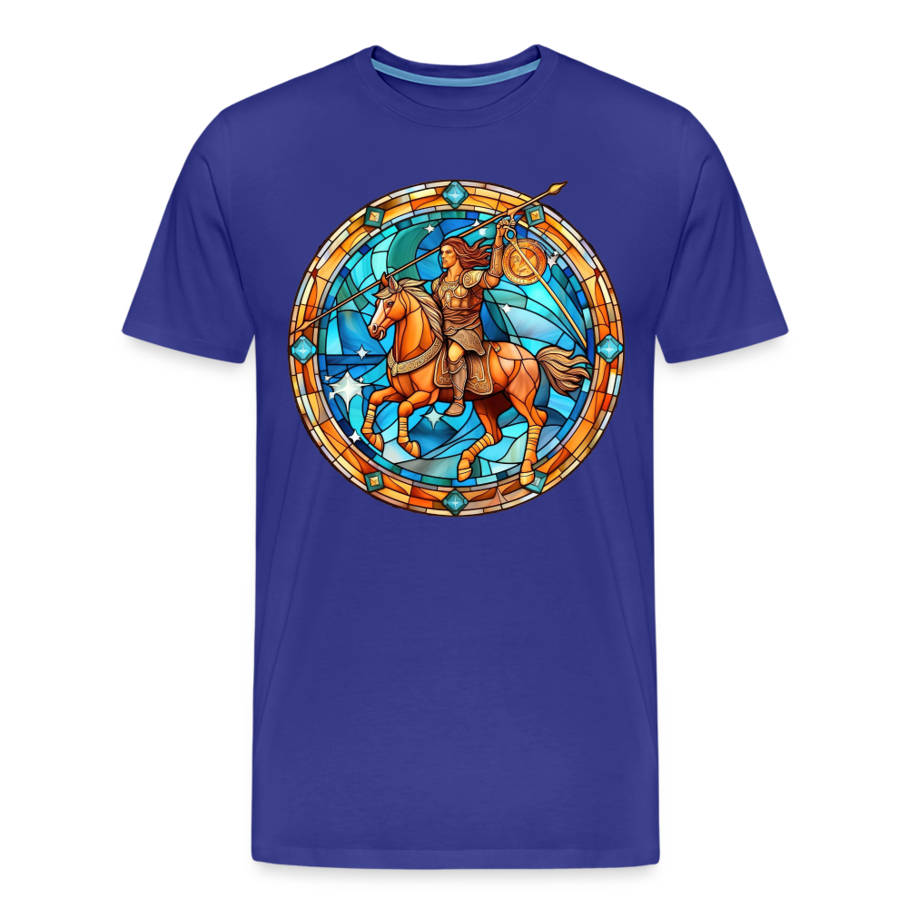 Men's Mosaic Sagittarius Premium T-Shirt - royal blue