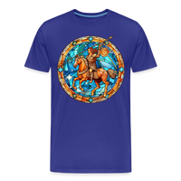 Thumbnail for Men's Mosaic Sagittarius Premium T-Shirt - royal blue