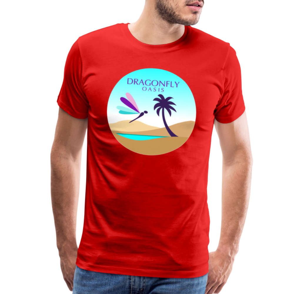 Men's Dragonfly Oasis v.2 Premium T-Shirt - red