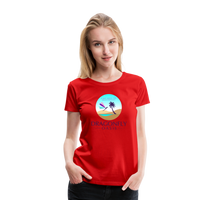 Thumbnail for Women's Dragonfly Oasis V.1 Premium T-Shirt - red