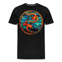 Thumbnail for Men's Mosaic Pisces Premium T-Shirt - black