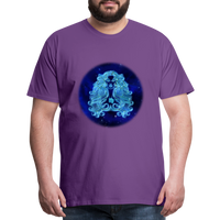 Thumbnail for Men's Virgo Premium T-Shirt - purple