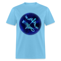 Thumbnail for Men's Stellar Sagittarius Classic T-Shirt - aquatic blue