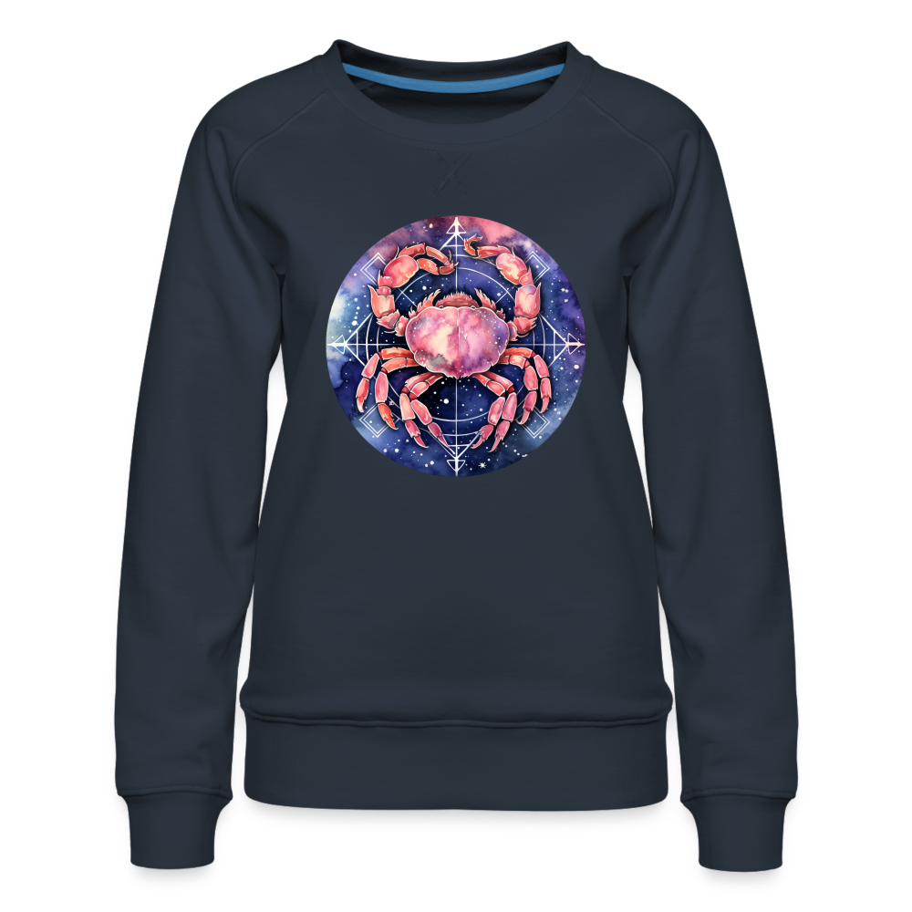 Women’s Mythical Cancer Premium Sweatshirt - navy