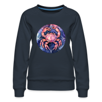 Thumbnail for Women’s Mythical Cancer Premium Sweatshirt - navy