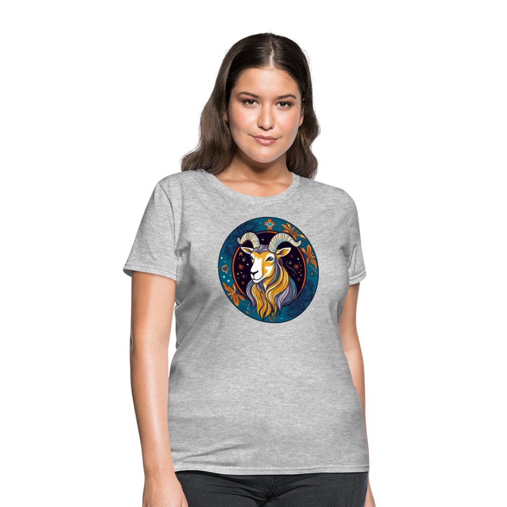 Women's Mythical Capricorn T-Shirt - heather gray