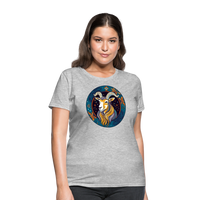 Thumbnail for Women's Mythical Capricorn T-Shirt - heather gray