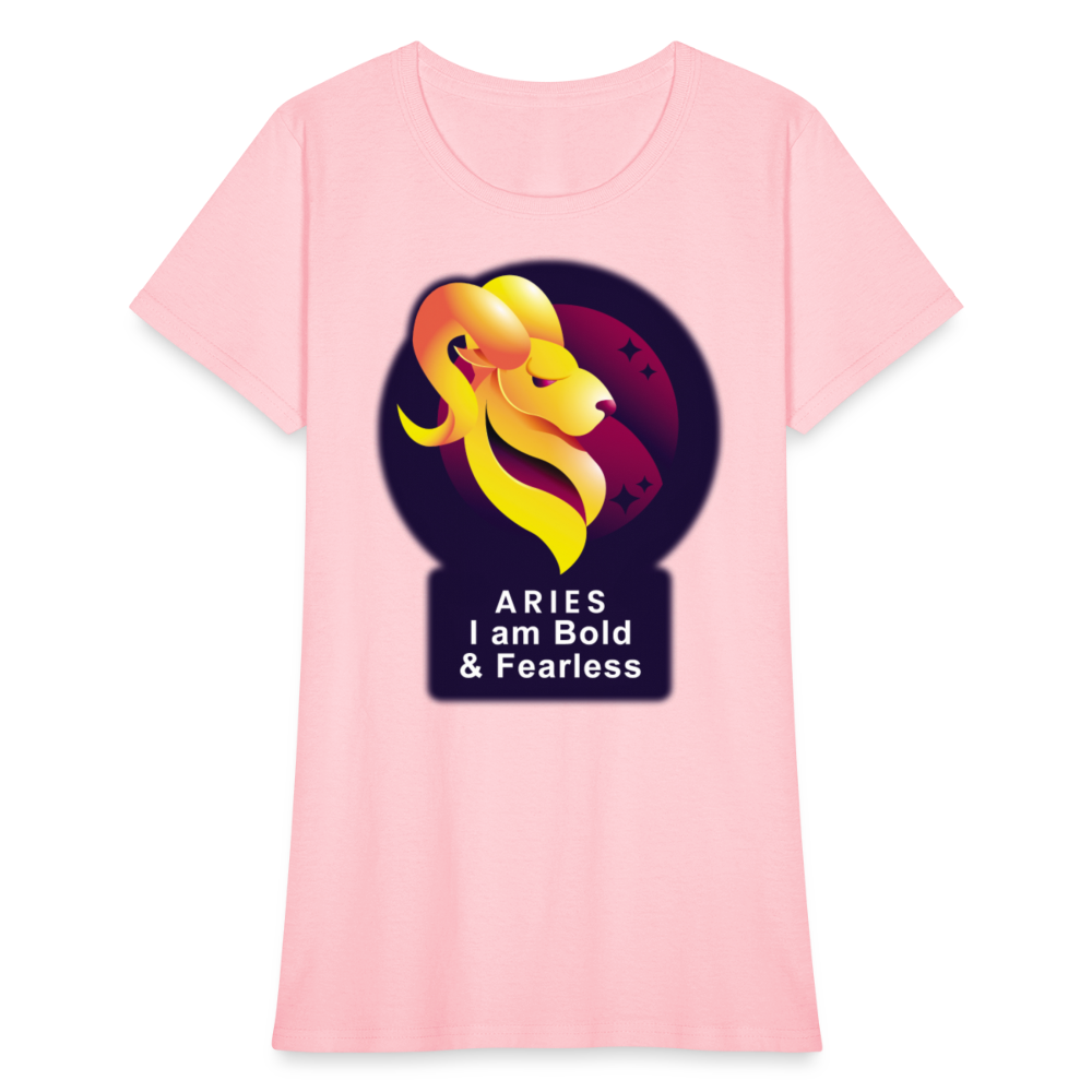 Women's Glow Aries T-Shirt - pink