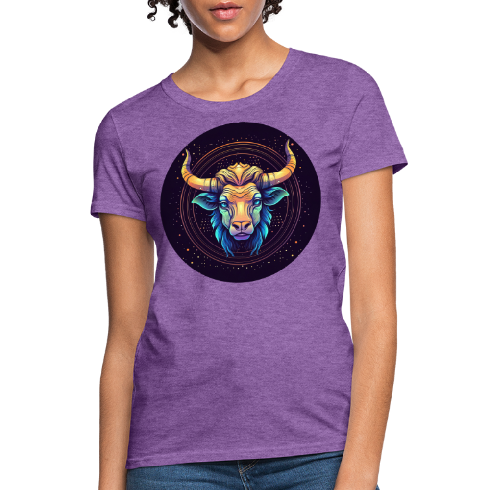 Women's Magic Taurus T-Shirt - purple heather