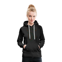 Thumbnail for Women's Power Words Capricorn Premium Hoodie - black