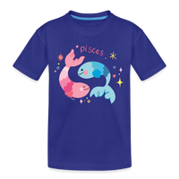 Thumbnail for Kid’s Pinky Pisces Premium Organic T-Shirt - royal blue