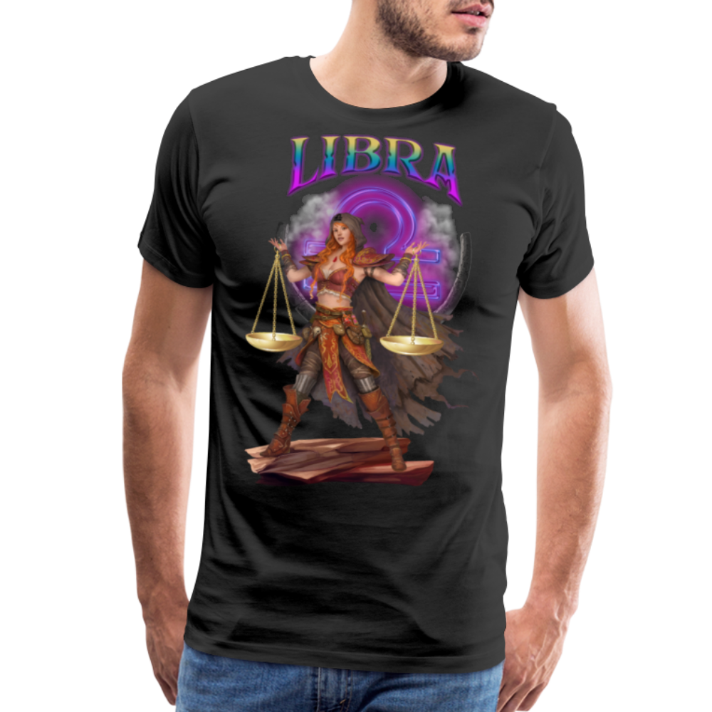 Men's Astral Libra Premium T-Shirt - black