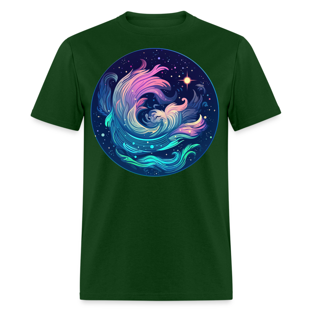 Men's Magic Aquarius Classic T-Shirt - forest green