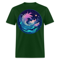 Thumbnail for Men's Magic Aquarius Classic T-Shirt - forest green