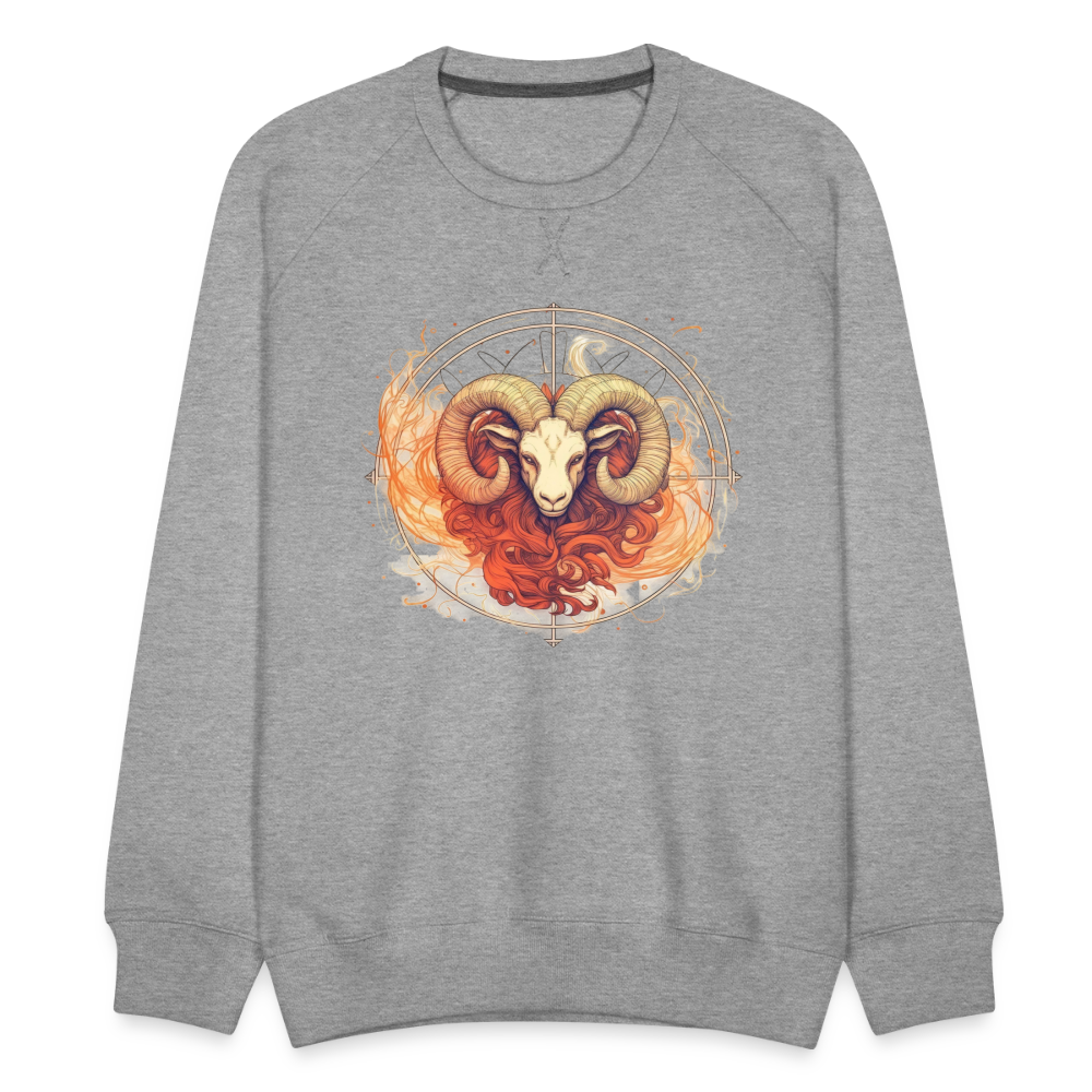 Men’s Mythical Aries Premium Sweatshirt - heather grey