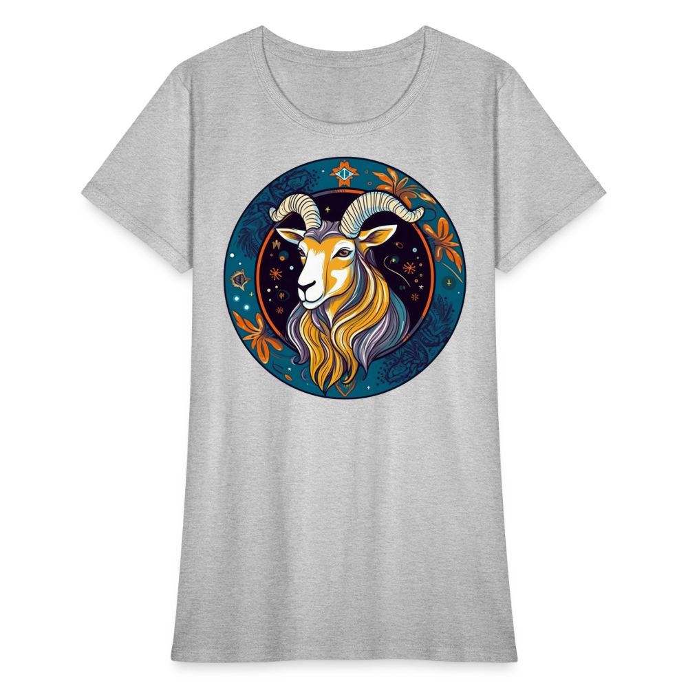 Women's Mythical Capricorn T-Shirt - heather gray