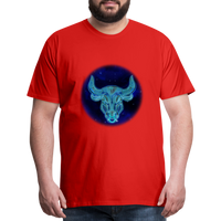 Thumbnail for Men's Taurus Premium T-Shirt - red