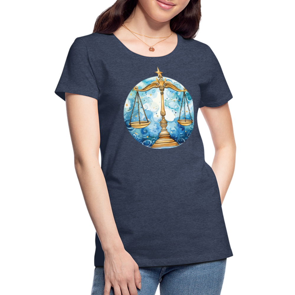 Women’sMythical Libra Premium T-Shirt - heather blue