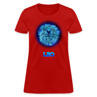 Thumbnail for Women's Stellar Leo T-Shirt - red