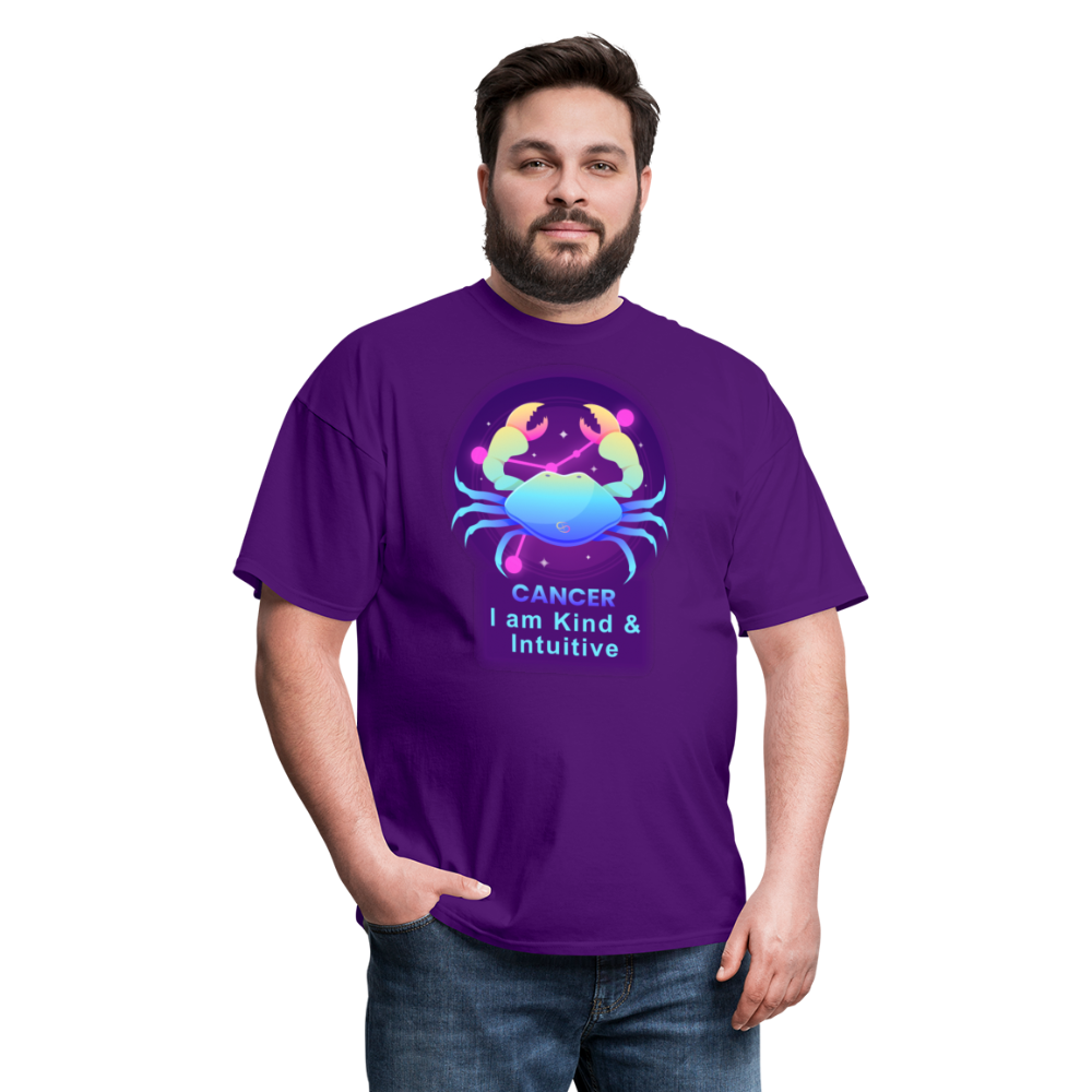 Men's Neon Cancer Classic T-Shirt - purple