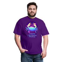 Thumbnail for Men's Neon Cancer Classic T-Shirt - purple