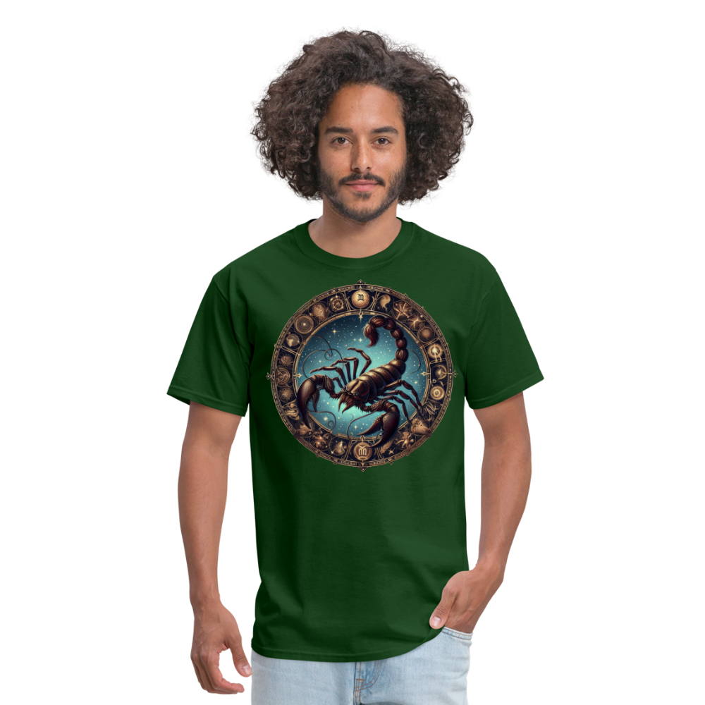 Men's Mythical Scorpio Classic T-Shirt - forest green