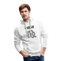 Thumbnail for Men's Power Words Virgo Premium Hoodie - white