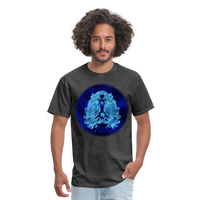 Thumbnail for Men's Stellar Virgo Classic T-Shirt - heather black