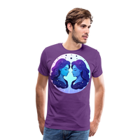 Thumbnail for Men's Magic Gemini Premium T-Shirt - purple