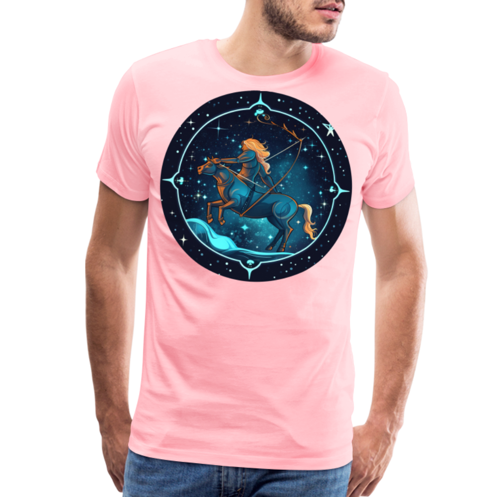 Men's Magic Sagittarius Premium T-Shirt - pink