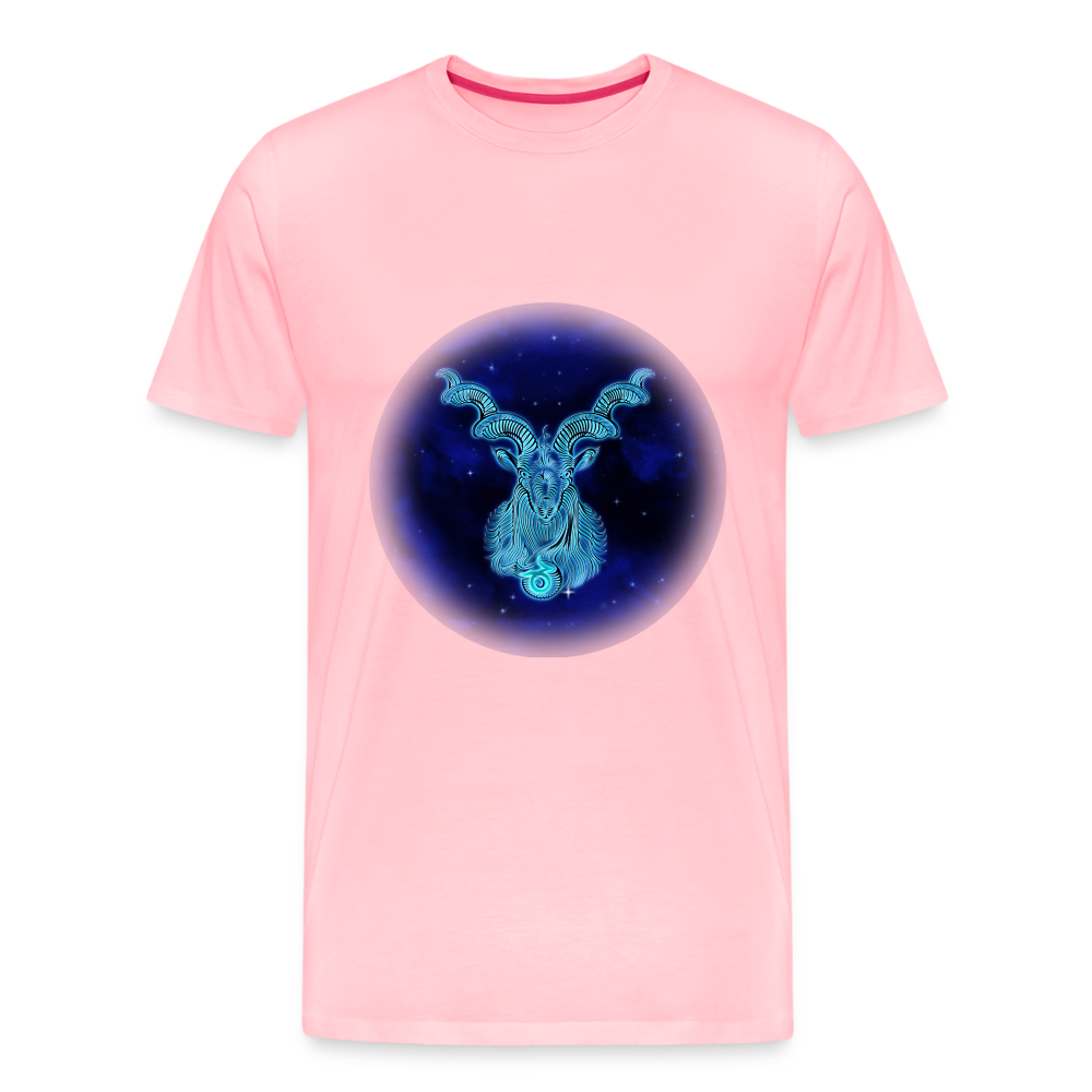 Men's Stellar Capricorn Premium T-Shirt - pink