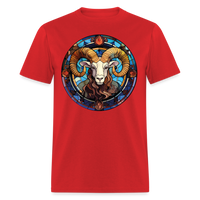 Thumbnail for Men's Mosaic Aries Classic T-Shirt - red