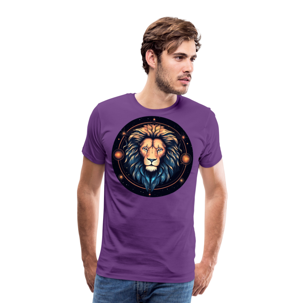 Men's Magic Leo Premium T-Shirt - purple