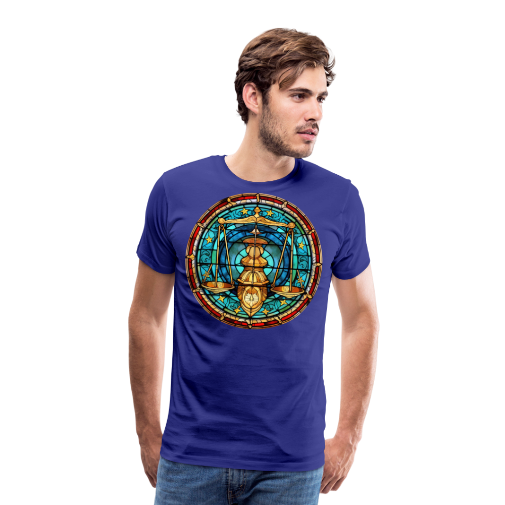 Men's Mosaic Libra Premium T-Shirt - royal blue